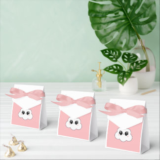 Cute Kawaii Happy Cloud Minimalist Design Geschenkschachtel