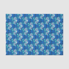 Cute Kawaii Octopus & Seashell Gift Tissue Paper Seidenpapier