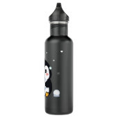 Cute Kawaii Penguin Winter Water Bottle Edelstahlflasche (Rechts)