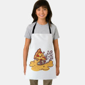 Cute Kawaii Pizza Apron Funny cheesy kitchen apron Schürze (Insitu)
