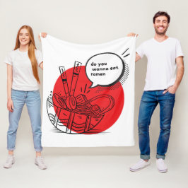 Cute Kawaii Ramen - Funny Japanese Food  Fleecedecke