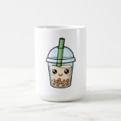 Cute Kawaii Smiling Boba Tea Kaffeetasse (Mittel)