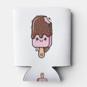 Cute Kawaii Smiling Popsicle Dosenkühler (Rückseite)