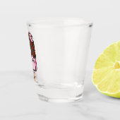 Cute Kawaii Smiling Popsicle Schnapsglas (Rechts)