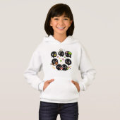 Cute Kawaii Soot Sprites Hoodie (Vorne ganz)