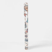 Cute Kawaii Style for Music Lovers and Retro Fans iPhone Hülle (Linke Seite)