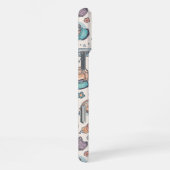 Cute Kawaii Style for Music Lovers and Retro Fans iPhone Hülle (Rechte Seite)