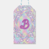 Cute Kawaii Unicorn Pastel Rainbow Magical Geschenkanhänger (Vorderseite)