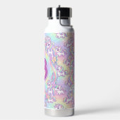 Cute Kawaii Unicorn Pastel Rainbow Magical Trinkflasche (Links)