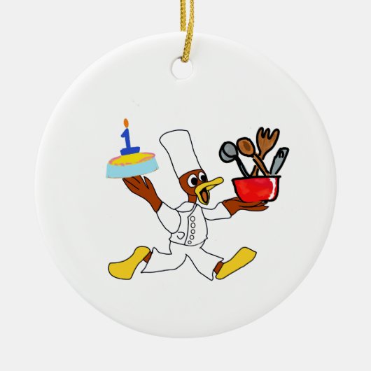 Cute Keramik Ornament (Vorne)