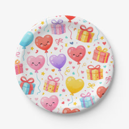 Cute Kids Party, Baby Shower & Love Theme Decor Pappteller