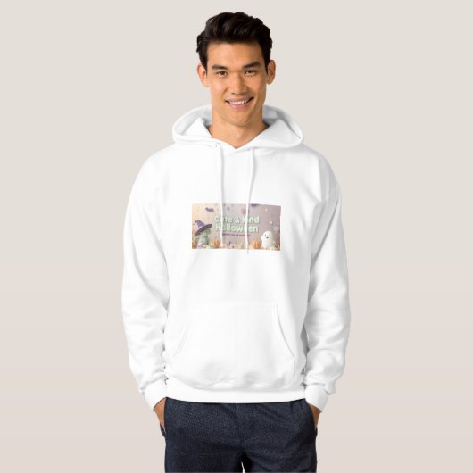 🧡 ✨ „Cute & Kind Halloween“ Kollektion 🎃🌿 Hoodie (Vorne ganz)