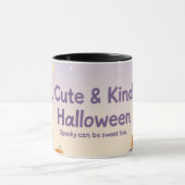 🧡 ✨ „Cute & Kind Halloween“ Kollektion 🎃🌿 Tasse (Zentrum)