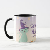 🧡 ✨ „Cute & Kind Halloween“ Kollektion 🎃🌿 Tasse (Links)