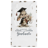  Cute Kindergarten Graduation Bunny Design Kleine Geschenktüte (Vorderseite)