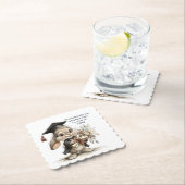  Cute Kindergarten Graduation Bunny Design Untersetzer (Vor Ort)