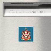 Cute King Charles Cavalier Le Dog Christmas Tree X Magnet (In Situ (Geschirrspüler))