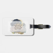 Cute  king Lion Sleeping On The Moon               Gepäckanhänger (Rückseite horizontal)