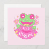 Cute Kiss Me Frog - Xoxo (Vorne/Hinten)