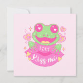 Cute Kiss Me Frog - Xoxo (Vorderseite)