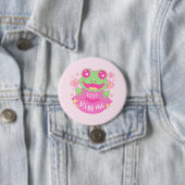 Cute Kiss Me Frog - Xoxo Button (Beispiel)