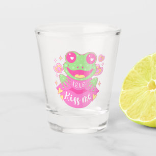 Cute Kiss Me Frog - Xoxo Schnapsglas