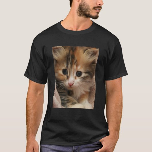 Cute Kitten  Cat  2 T-Shirt (Vorderseite)