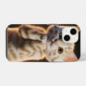 cute kitten iPhone hülle (Rückseite (Horizontal))