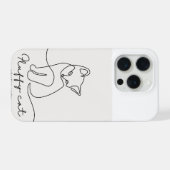 cute kitten phone cover iPhone hülle (Rückseite (Horizontal))