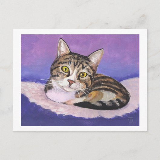 Cute Kitten Postkarte (Vorderseite)