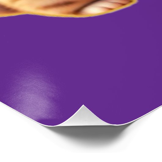 **Cute Kittens Fighting Over a Gift – Funny Christ Poster (Ecke)