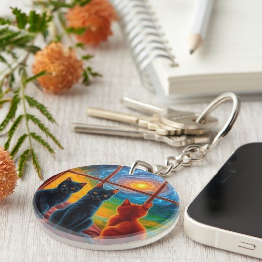 Cute Kittens Schlüsselanhänger (Vorderseite rechts)