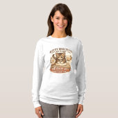 Cute Kitty Biscuits Bakery "We Knead 'Em" Pun  T-Shirt (Vorne ganz)