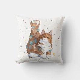 Cute Kitty Cat Pet Animal  Kissen