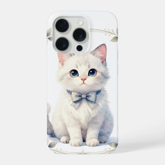 cute kitty cat phone case  iPhone hülle (Rückseite)
