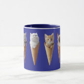 Cute Kitty Cones Tasse (Zentrum)
