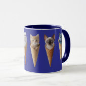 Cute Kitty Cones Tasse (VorderseiteRechts)