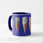 Cute Kitty Cones Tasse (Vorderseite Links)