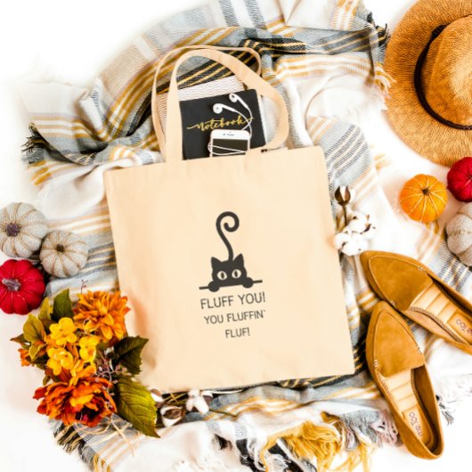 Cute Kitty Quote, Sassy Humor Gift for Cat Lovers Tragetasche