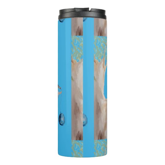 Cute Koala Koalas Merry Christmas Koala-mus Girls Thermosbecher (Rückseite)