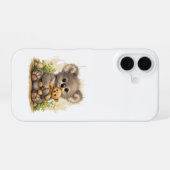 Cute Koala Teddy iPhone 16 Case – Adorable Gift Hülle (Rückseite (Horizontal))