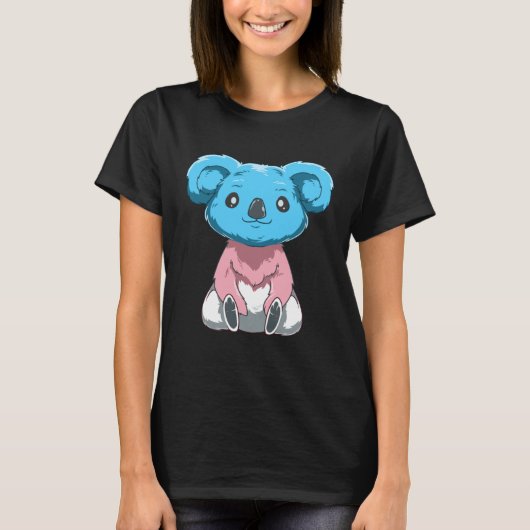 Cute Koala Transgender T-Shirt (Vorderseite)