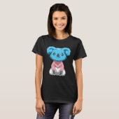 Cute Koala Transgender T-Shirt (Vorne ganz)
