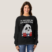 Cute Kung Fu Karate Panda Sweatshirt (Vorne ganz)