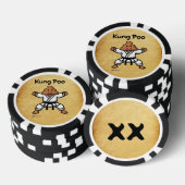 Cute Kung Poo Karate Pokerchips (Stapel)