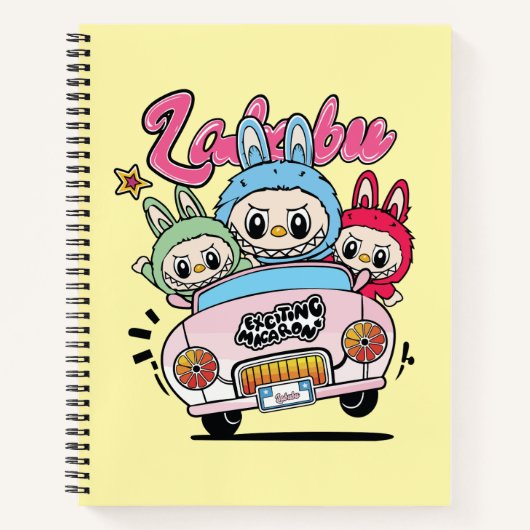 Cute Labubu Notizblock (Vorderseite)