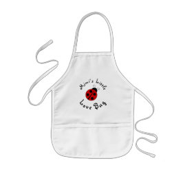 Cute Lady Bug Personalized Mimi's Little Love Bug Kinderschürze