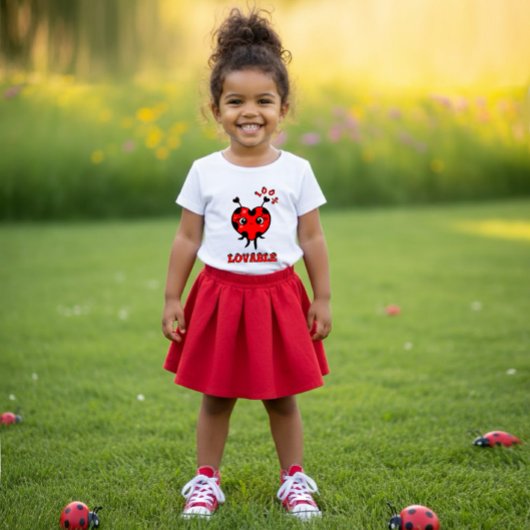 Cute ladybug  baby t-shirt