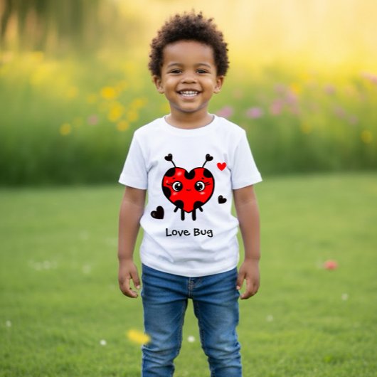 Cute ladybug baby t-shirt