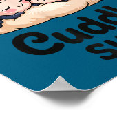 Cute Ladybug Couple This Is My Cuddle  Poster (Ecke)